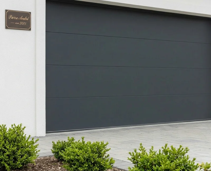 Porte de garage Novoferm posée en Isère